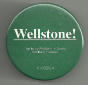 Wellstone! campaign button image