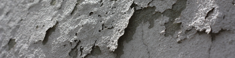 peeling paint
