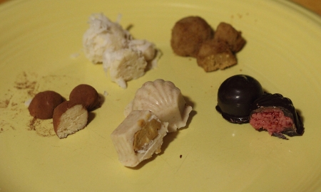 five kinds of truffles