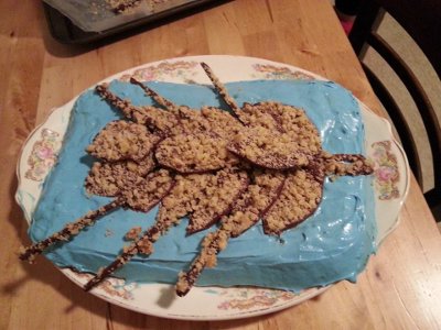 Stalk of wheat cake